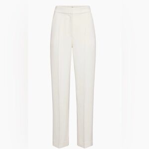 Aritzia (Wilfred) High Waisted wide-leg crepe trouser